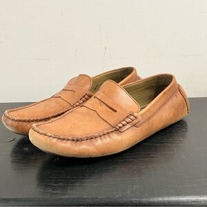 Vince Camuto Brown Leather Drivers